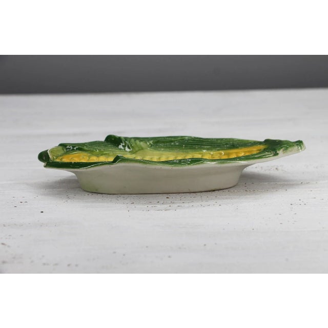 Date: 1900. Country: Portugal. Material: Glazed Earthenware, Faience. Item condition: Chips and flaws along the platter....