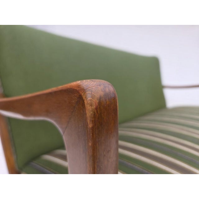 Danish Wool and Beech 2-Seater Sofa, 1960s For Sale - Image 18 of 18