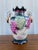 Green Grape Painted Motif Nippon Porcelain Footed Vase For Sale - Image 8 of 12