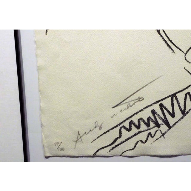 Andy Warhol 1977 Andy Warhol "Jimmy Carter III" Pencil Signed and Numbered Screenprint on Paper For Sale - Image 4 of 8