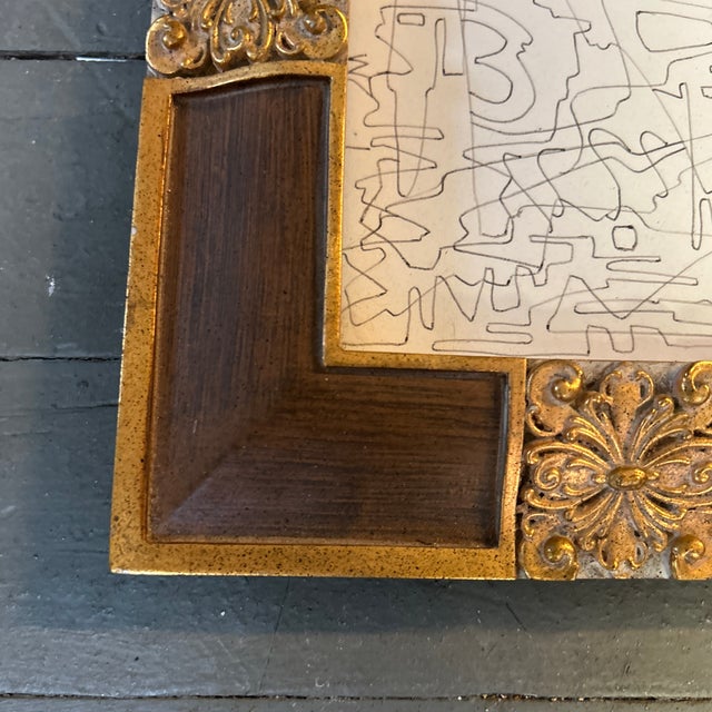 Abstract Contemporary Original Wayne Cunningham Abstract Drawing For Sale - Image 3 of 4