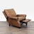 Traditional Pottery Barn Brown Leather Recliner Lounge Chair For Sale - Image 3 of 9