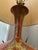 1960s Mid-Century Modern Lava Drip Glaze Ceramic Table Lamp on Walnut Base For Sale In New York - Image 6 of 8