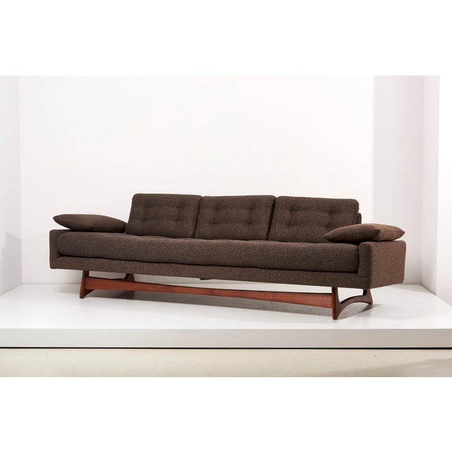 Adrian Pearsall Gondola Sofa by Adrian Pearsall for Craft Associates, USA, 1950s For Sale - Image 4 of 14