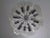 Metal Large Space Age Sputnik Hanging Lamp with 18 Glasses by Richard Essig, Gerrmany, 1960s For Sale - Image 7 of 18