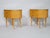 Wood Filigree Side Dressers in Cherry Wood, 1960s, Set of 2 For Sale - Image 7 of 12