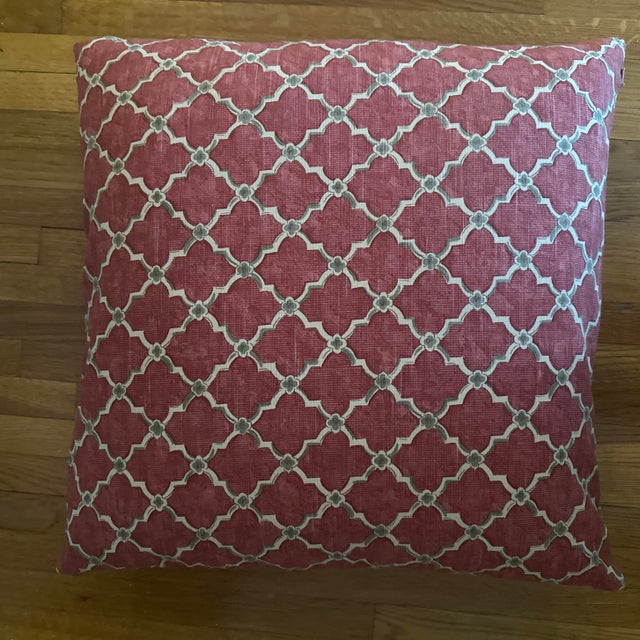 Handcrafted Decorative Pillow Case For Sale In New York - Image 6 of 6