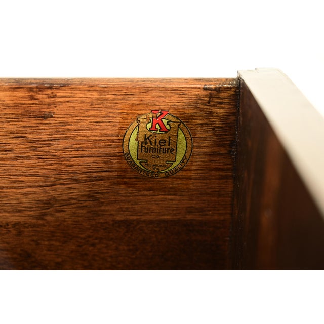Stickley Brothers Style Antique Mission Oak Arts & Crafts Sideboard Buffet or Bar Cabinet, Circa 1910 For Sale - Image 10 of 16