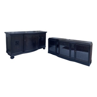 Neo-Renaissance European Buffet, 1900s, Set of 2 For Sale