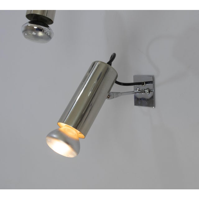 Mid-Century Modern Vintage Model 36 Wall Lamps by Gino Sarfatti for Arteluce, 1950s, Set of 5 For Sale - Image 3 of 8