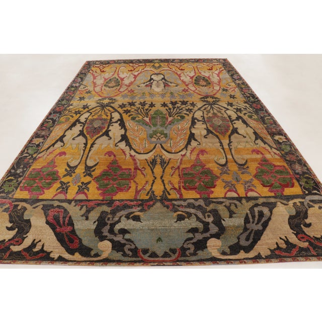 Rug & Kilim Contemporary Oversized Modern Classics Bidjar Floral Wool Rug by Rug & Kilim For Sale - Image 4 of 10