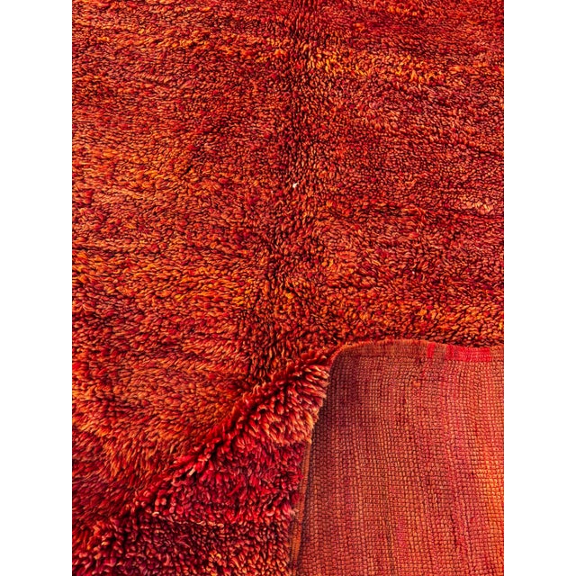 Textile Moroccan Berber Rug, 1990 For Sale - Image 7 of 8