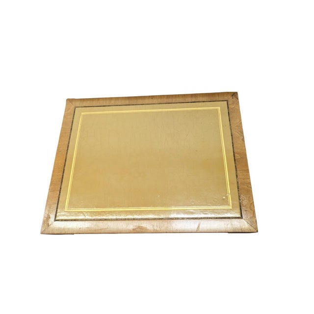 Brown 1960s Vintage Set of 3 Nesting Heirloom Weiman Tables Quality For Sale - Image 8 of 10