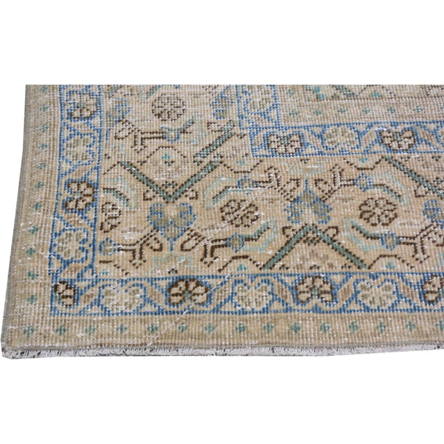 Turkish Vintage Turkish Anatolian Hand Knotted Wool Rug,9'6''x12'9'' For Sale - Image 3 of 5