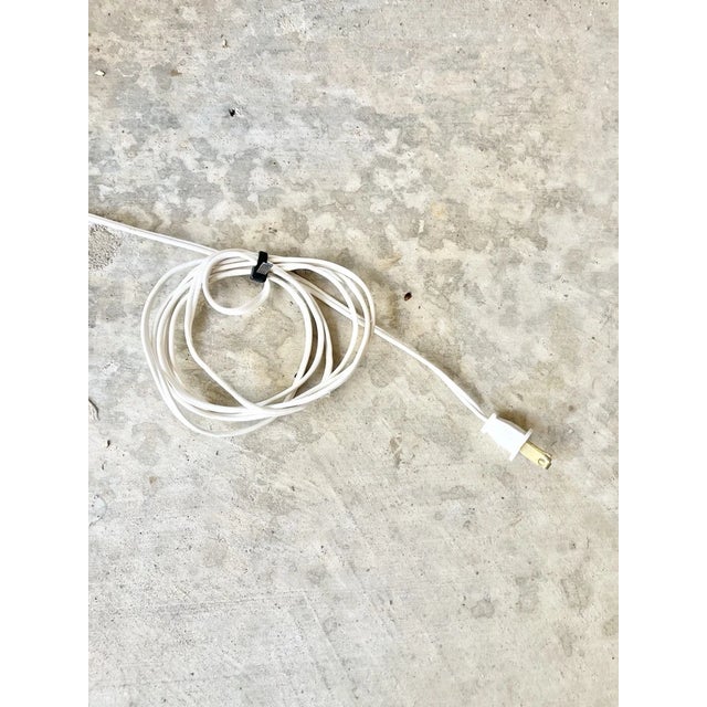 Dresden 1970s Vintage Pair of Cut Rose Flower Crystal Oval Gold Brass Lamps For Sale - Image 12 of 12