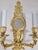 Late 20th Century French Neoclassical Empire Style Gilt Bronze Two Light Wall Sconces W. Mirrors - a Pair For Sale - Image 9 of 17