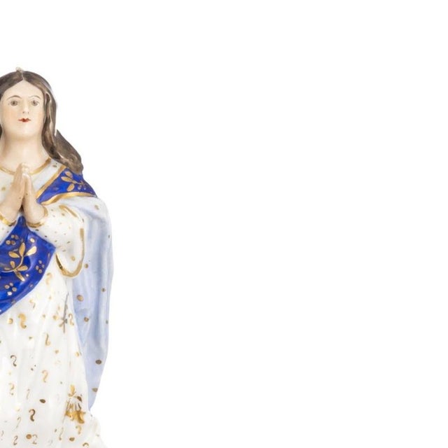 Porcelain Our Lady of the Conception from Vista Alegre For Sale - Image 4 of 6