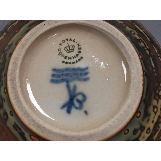 Bowl with Sung Glaze by Kresten Bloch for Royal Copenhagen, 1963 For Sale - Image 10 of 12
