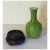 Small Antique Late 19th Century Chinese Monochrome Green Vase on Carved Wood Stand For Sale - Image 12 of 13