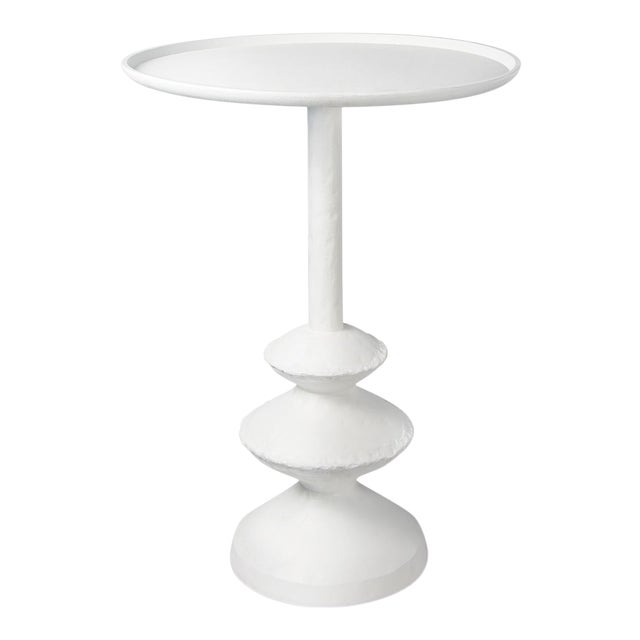 Regina Andrew Hope Aluminum Table, White For Sale