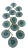 Mid-Century Modern Murano Art Glass and Brass Wall Light For Sale