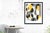 Abstract 1987 Bill Komoski 'Community Holiday Festival' Abstract Yellow,Gray,White,Black Usa Serigraph For Sale - Image 3 of 4