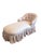 Textile Vintage Custom Upholstered Chaise Lounge With Ruffled Skirt For Sale - Image 7 of 11