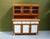 Small kitchen cabinet, softwood cabinet with upper and lower sections, with 6 doors and 3 drawers, formerly a children's...