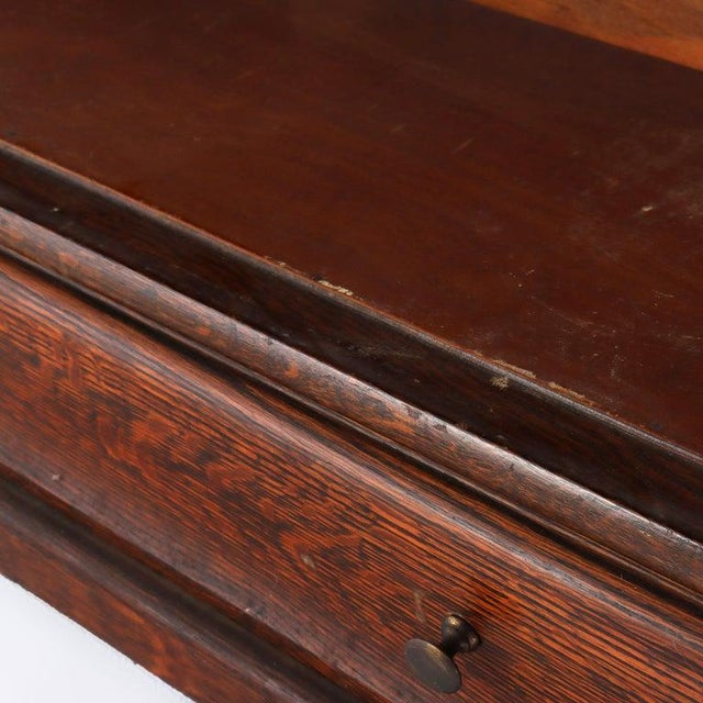 Antique Globe Wernicke Arts & Crafts Oak Five Stack Barrister Bookcase C1920 For Sale - Image 6 of 13