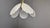 Vintage Italian Glass and Brass Chandelier, 1970s For Sale - Image 13 of 16