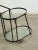 1960s Patinated Iron Bar Cart For Sale - Image 10 of 12