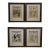 4 Antique Le Rire French Belle Epoque Satirical Comic Journal Framed Art 20" For Sale