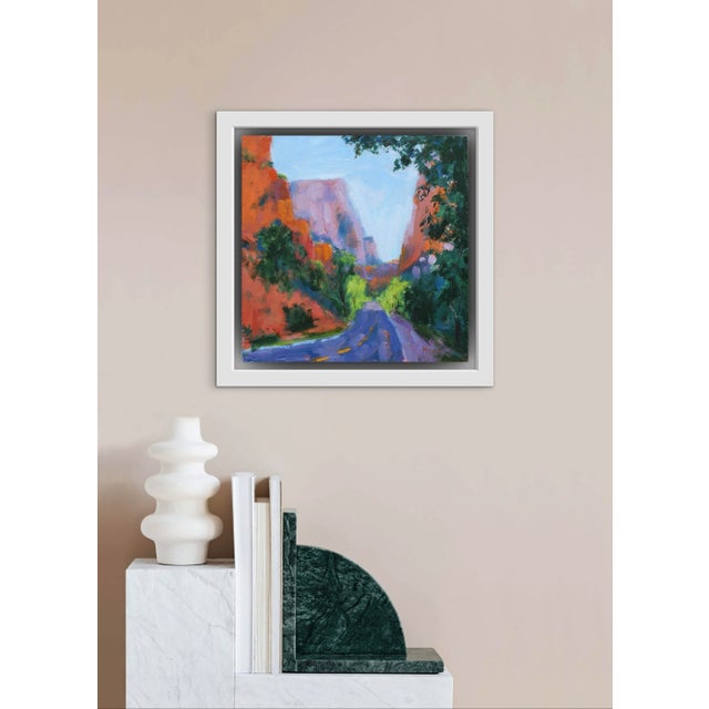 Quiet Places & Journeys — Zion National Park (Original Oil Landscape) For Sale - Image 15 of 18