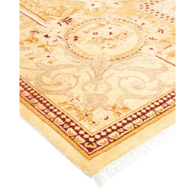 Mogul, One-of-a-Kind Hand-Knotted Area Rug in Red, 8' 2" x 10' 3" For Sale - Image 9 of 13