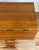 Vintage Solid Wood Tuscan Farmhouse Style Drop Leaf Trestle Table For Sale - Image 11 of 17