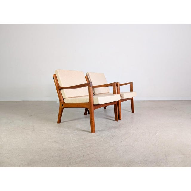 Mid-Century Modern Vintage Armchairs from France & Søn, Set of 2 For Sale - Image 3 of 13