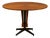 Round Dining Table in Teak Veneer by Carlo Ratti, Italy, 1950s For Sale