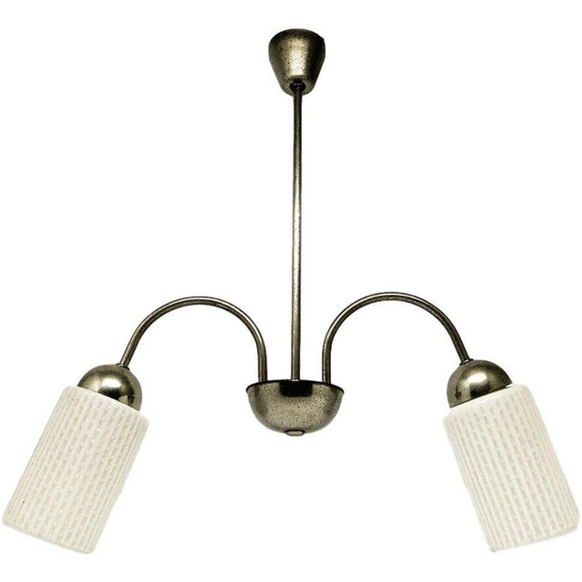 Czechoslovakian Postmodern Chandelier, 1970s For Sale - Image 9 of 9