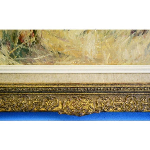 Ewind, Animal Composition, 1890s, Oil Painting on Masonite, Framed For Sale - Image 9 of 13