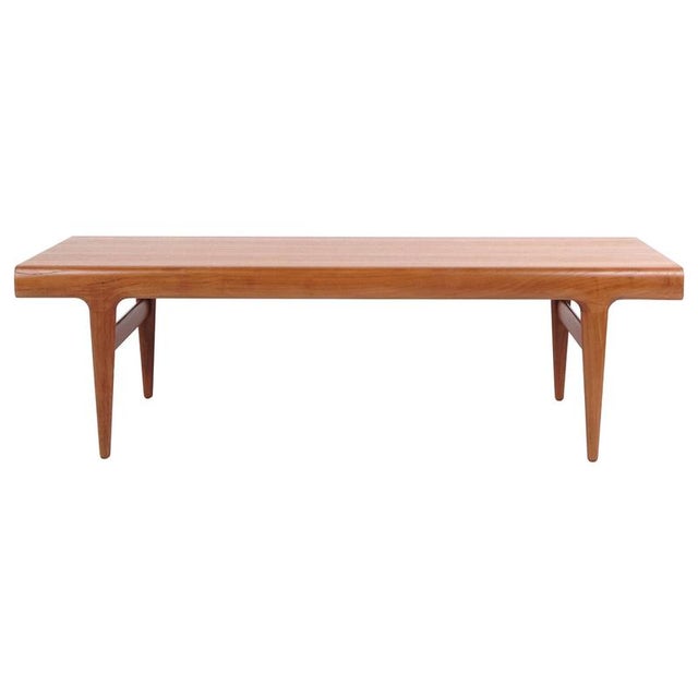 Teak Coffee Table with Built-in Drawers by Johannes Andersen for Uldum Møbelfabrik, 1960s For Sale - Image 12 of 12