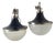 Vintage Pi Wall Lamp Light by Sergio Mazza for Artemide, 1960s, Set of 2 For Sale