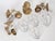 Brass 1950s Spanish Empire Cast Brass Dragon Sconces With Cut-Glass Acorn Shades - Set of 4 For Sale - Image 8 of 12