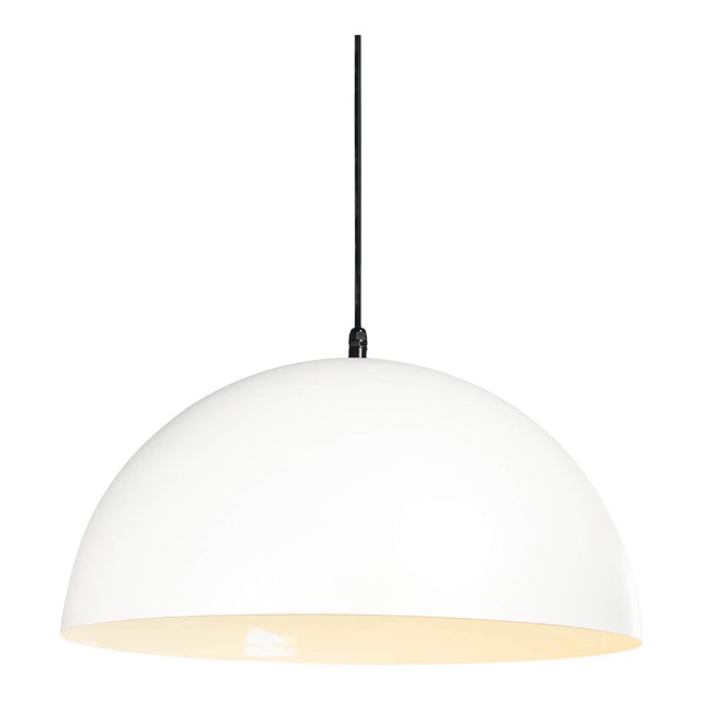 Regina Andrew Peridot Aluminum Outdoor Pendant, Large, White For Sale
