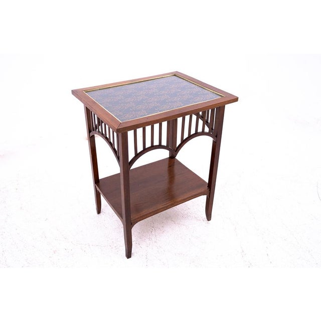 Art Nouveau Coffee Table, Poland, 1930s For Sale - Image 6 of 11