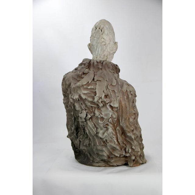 Figurative Ceramic Bust Sculpture by Óscar Aldonza Torres, 2021 For Sale - Image 12 of 18