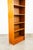1960s Mid Century Danish Modern Bookshelf Tall Teak Wood Shelving 6 Shelf Compact 24" For Sale - Image 9 of 12