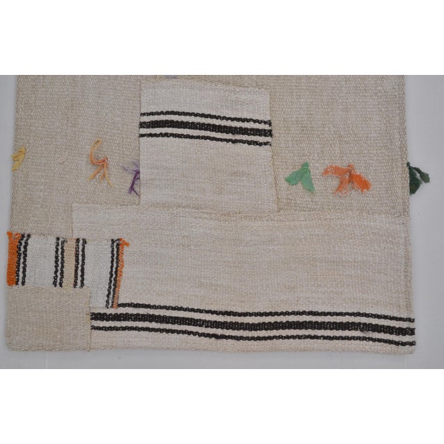 Vintage Hemp Hallway Runner Rug For Sale - Image 10 of 10