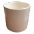 Matte White Architectural Pottery Planter by Lagardo Tackett For Sale