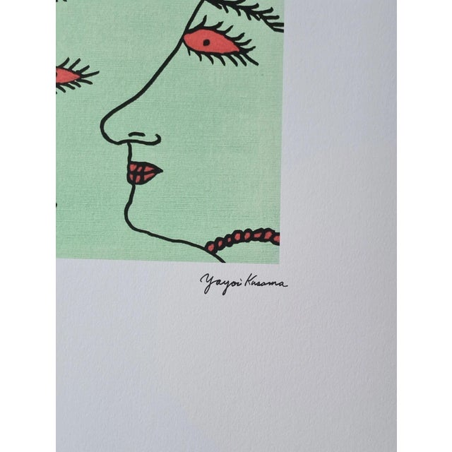 After Yayoi Kusama, Reflecting, Lithograph, 1990s For Sale - Image 4 of 8