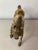 Metal Vintage English Brass Horse For Sale - Image 7 of 8